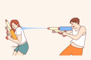 夏先取り！水鉄砲×水風船×人狼ゲームイベント！