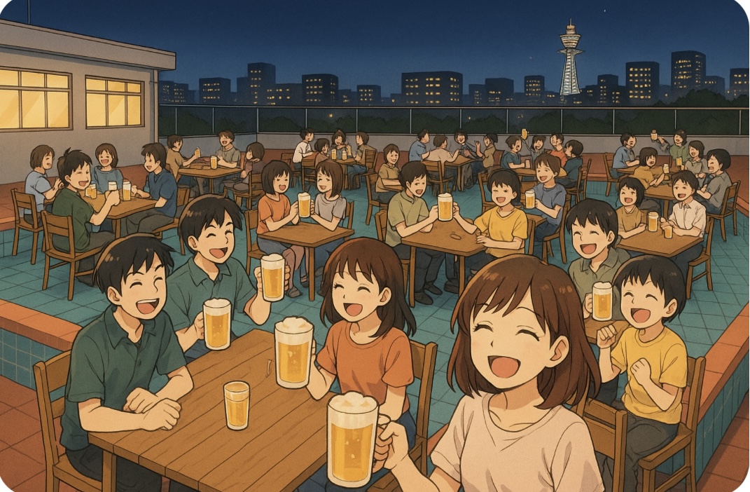 Read more about the article 廃校プールでビアBBQ🍖🍻非日常の夏体験しよう！