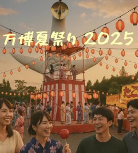 夏の最後、万博で遊ぼう！2025夏祭り🌻